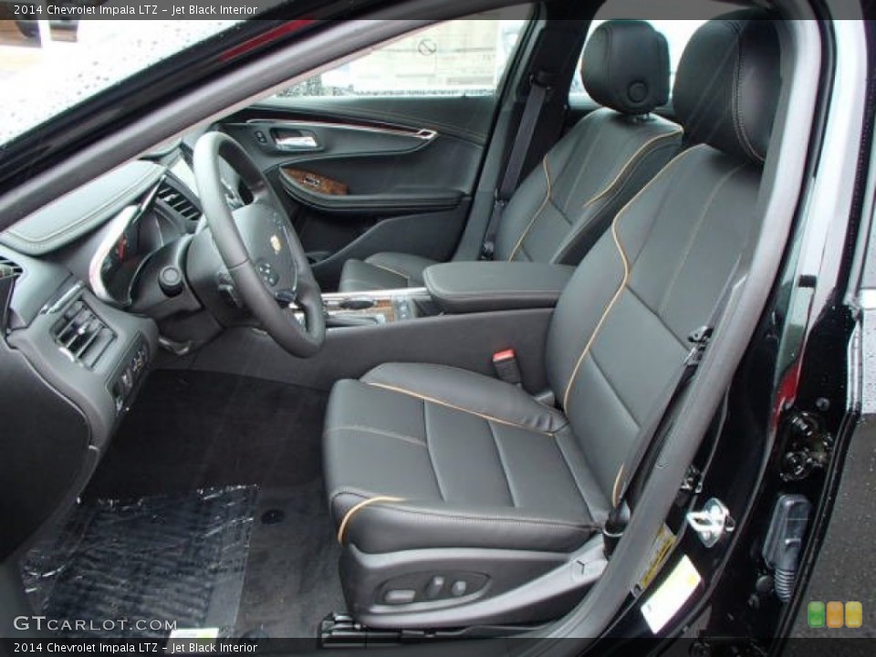 Jet Black Interior Front Seat for the 2014 Chevrolet Impala LTZ #81986016