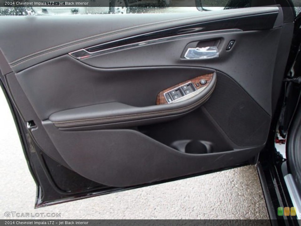 Jet Black Interior Door Panel for the 2014 Chevrolet Impala LTZ #81986024