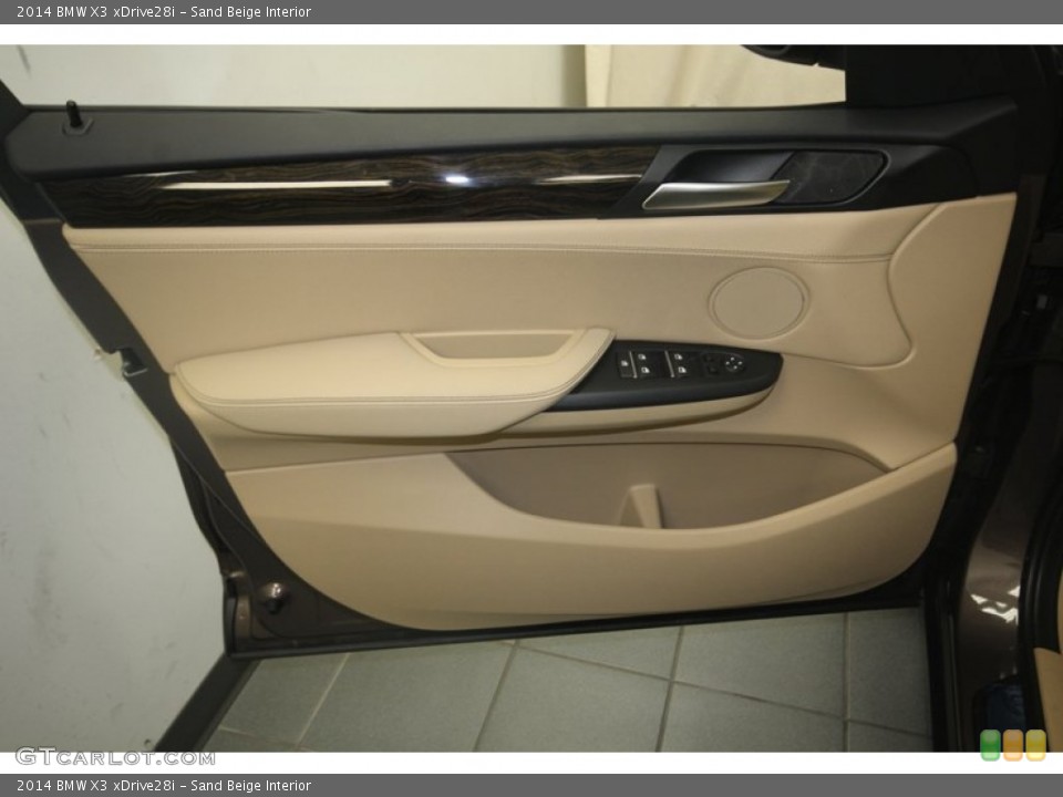 Sand Beige Interior Door Panel for the 2014 BMW X3 xDrive28i #81986025