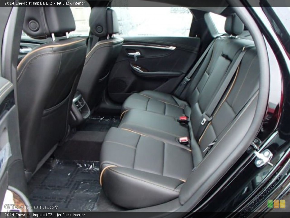 Jet Black Interior Rear Seat for the 2014 Chevrolet Impala LTZ #81986032
