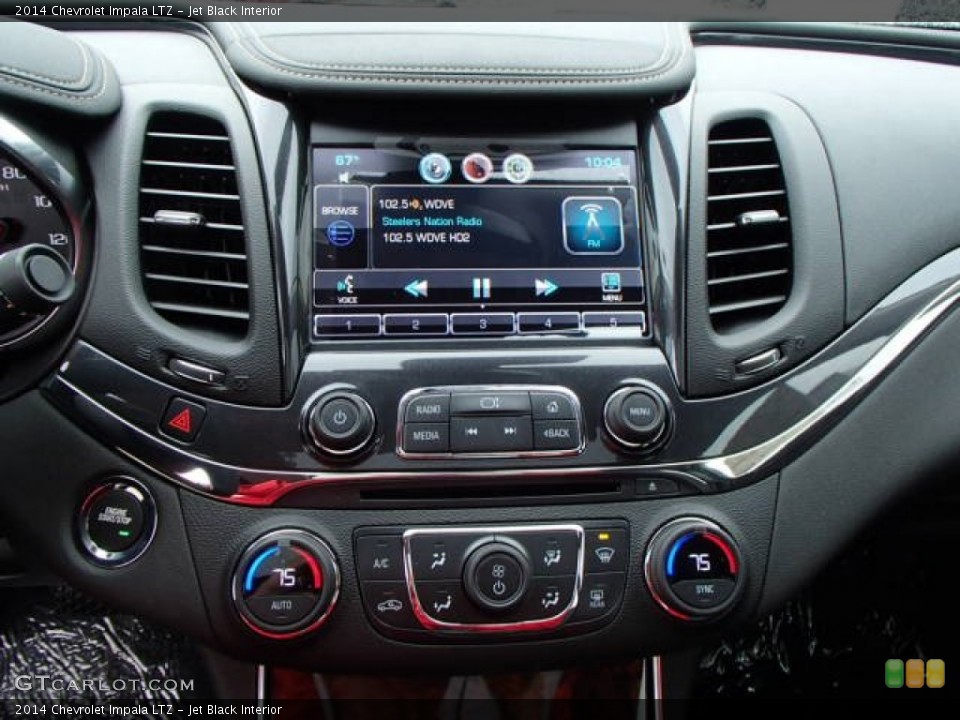 Jet Black Interior Controls for the 2014 Chevrolet Impala LTZ #81986056