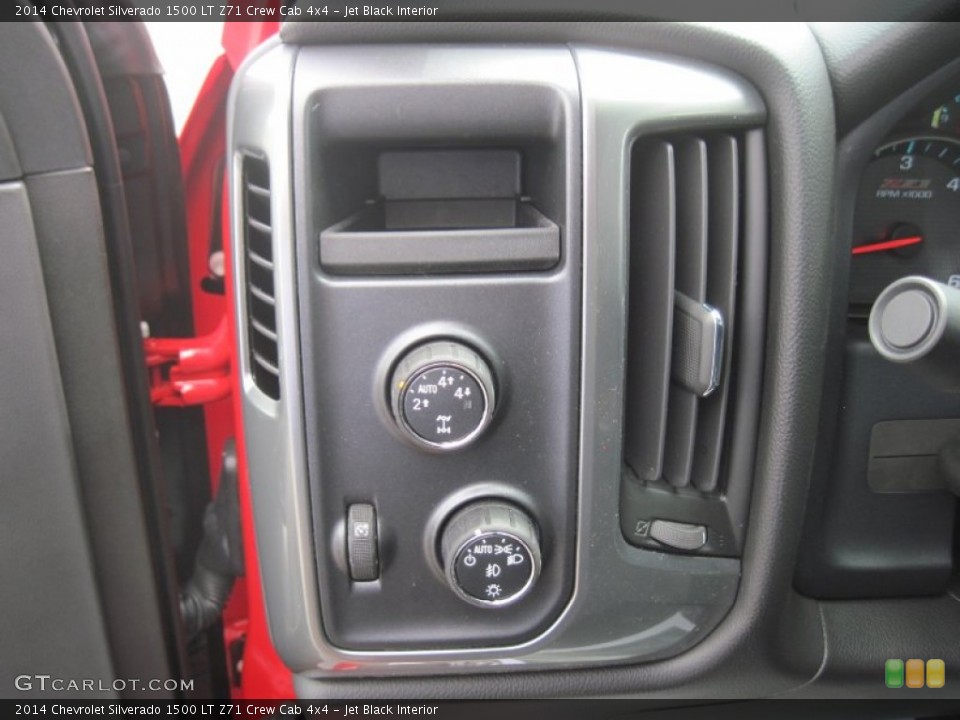Jet Black Interior Controls for the 2014 Chevrolet Silverado 1500 LT Z71 Crew Cab 4x4 #81991457