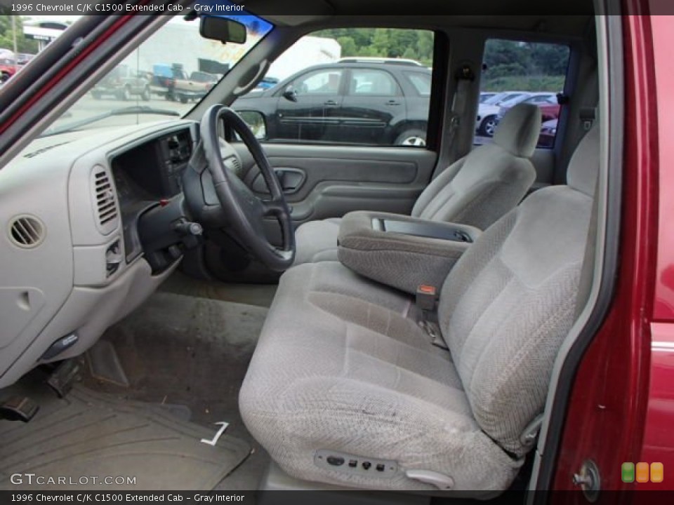 Gray Interior Photo for the 1996 Chevrolet C/K C1500 Extended Cab #81994958