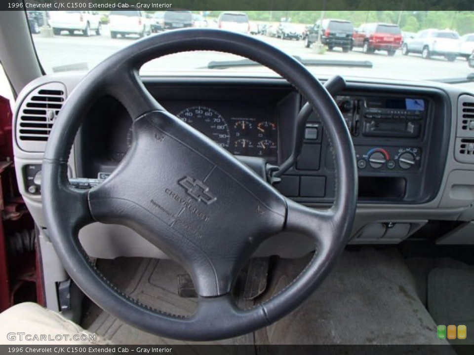 Gray Interior Steering Wheel for the 1996 Chevrolet C/K C1500 Extended Cab #81995070