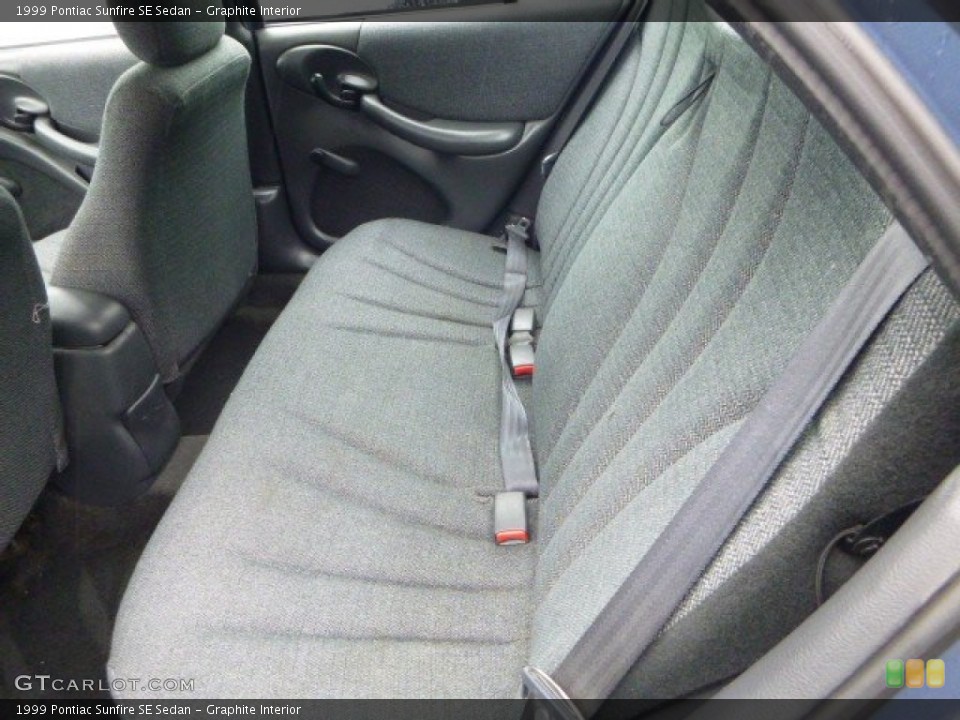 Graphite Interior Rear Seat for the 1999 Pontiac Sunfire SE Sedan #81998084