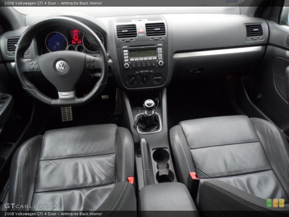 Anthracite Black Interior Dashboard for the 2008 Volkswagen GTI 4 Door #82000846