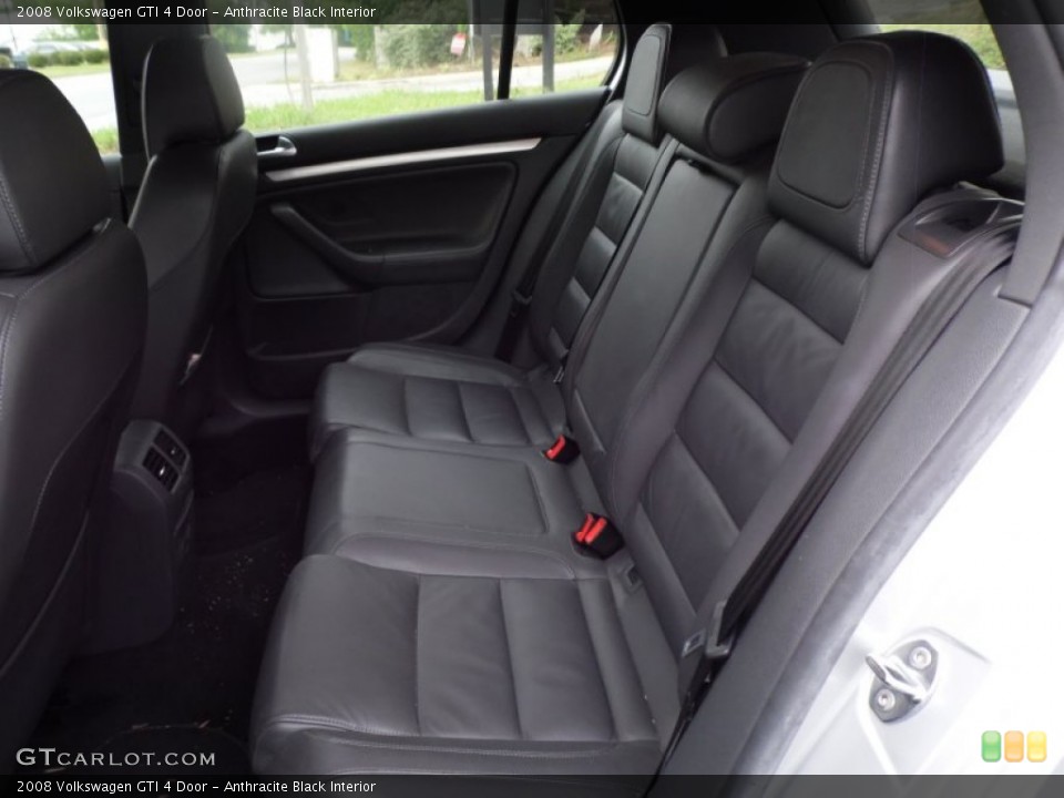 Anthracite Black Interior Rear Seat for the 2008 Volkswagen GTI 4 Door #82000862