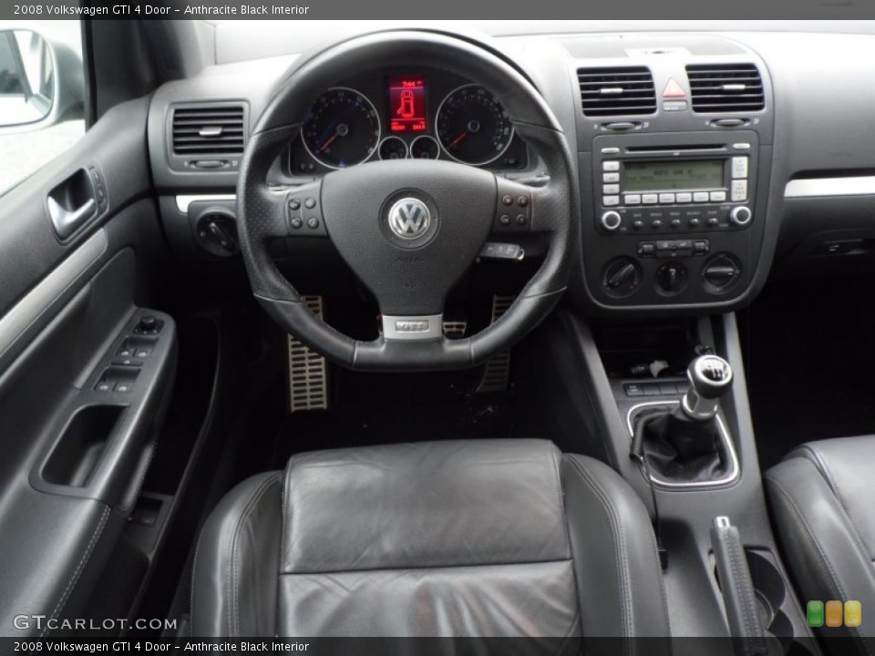 Anthracite Black Interior Dashboard for the 2008 Volkswagen GTI 4 Door #82001213