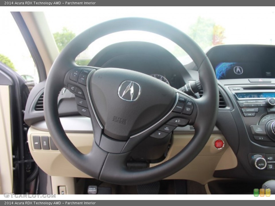 Parchment Interior Steering Wheel for the 2014 Acura RDX Technology AWD #82001918