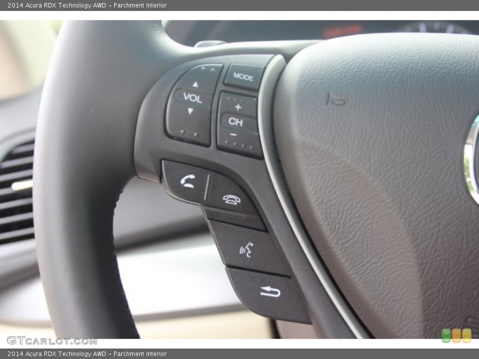 Parchment Interior Controls for the 2014 Acura RDX Technology AWD #82002016
