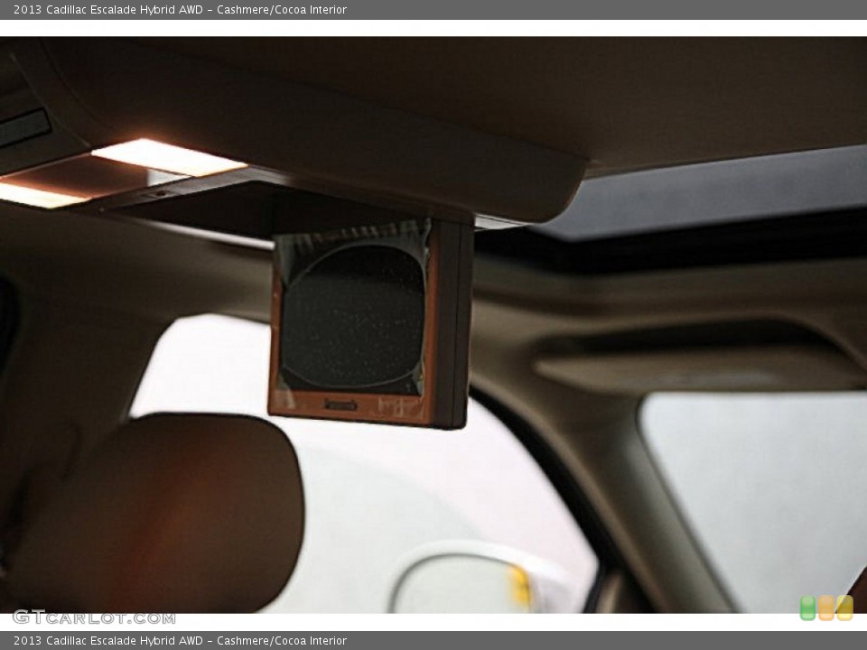 Cashmere/Cocoa Interior Entertainment System for the 2013 Cadillac Escalade Hybrid AWD #82002572