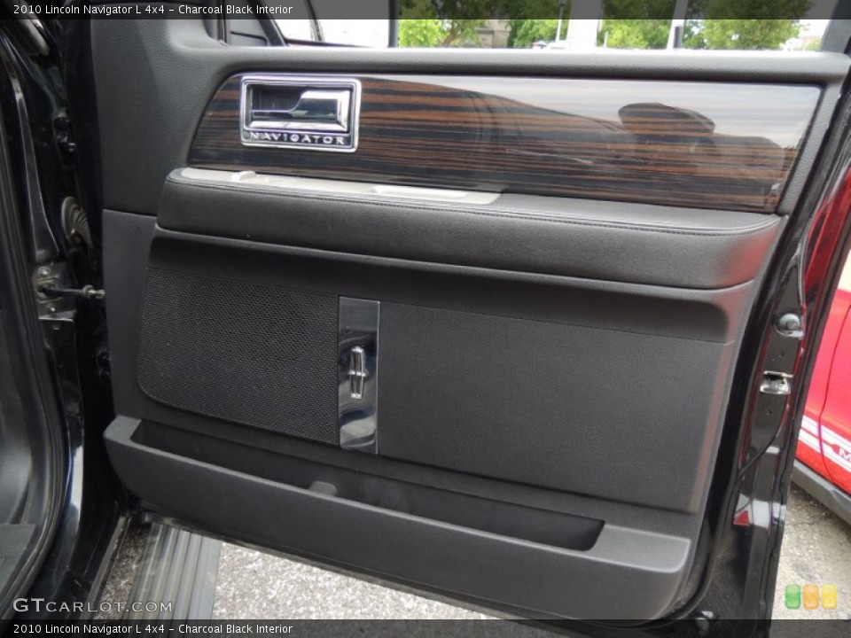 Charcoal Black Interior Door Panel for the 2010 Lincoln Navigator L 4x4 #82004900