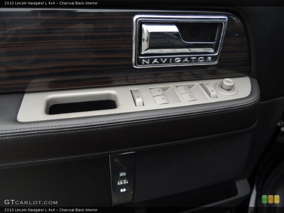 Charcoal Black Interior Controls for the 2010 Lincoln Navigator L 4x4 #82005006