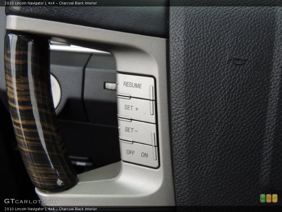 Charcoal Black Interior Controls for the 2010 Lincoln Navigator L 4x4 #82005118