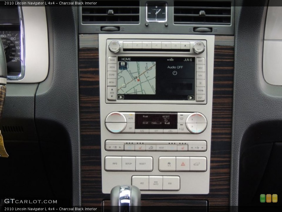 Charcoal Black Interior Controls for the 2010 Lincoln Navigator L 4x4 #82005197