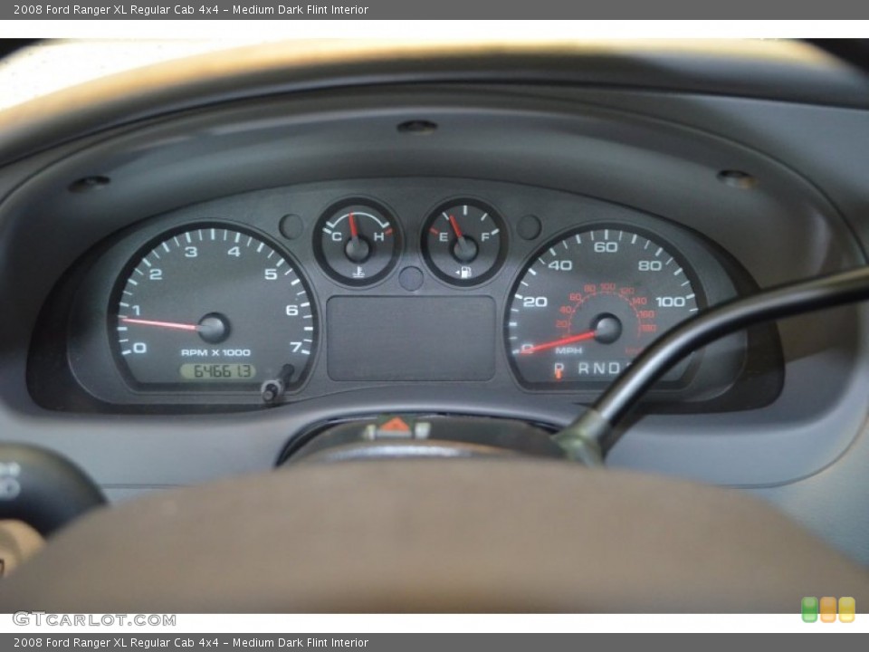 Medium Dark Flint Interior Gauges for the 2008 Ford Ranger XL Regular Cab 4x4 #82006658