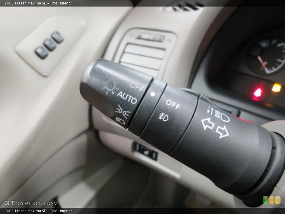 Frost Interior Controls for the 2003 Nissan Maxima SE #82006841