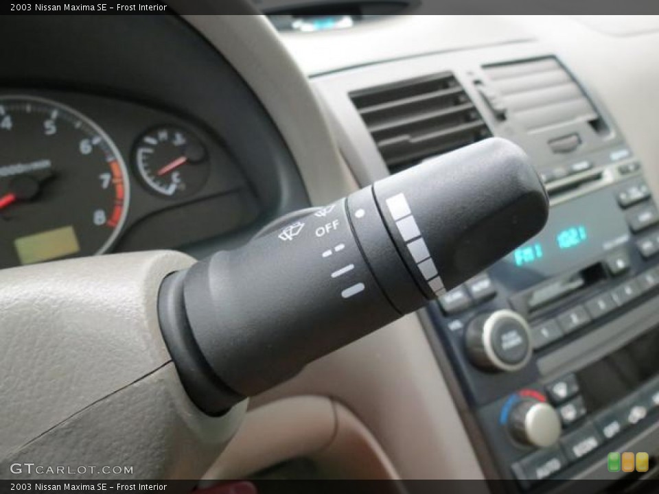 Frost Interior Controls for the 2003 Nissan Maxima SE #82006865