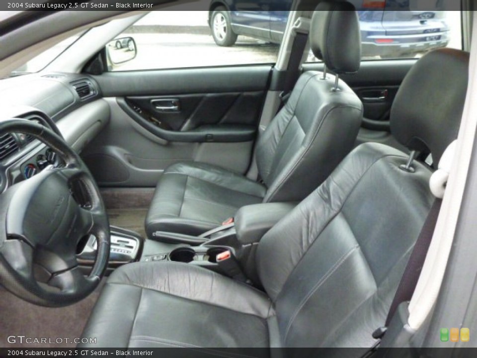 Black 2004 Subaru Legacy Interiors