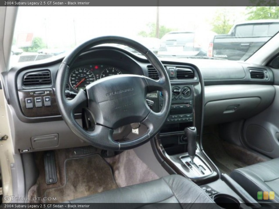 Black Interior Dashboard for the 2004 Subaru Legacy 2.5 GT Sedan #82008800
