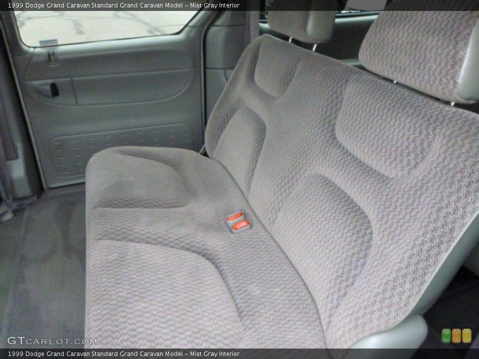 Mist Gray Interior Rear Seat for the 1999 Dodge Grand Caravan  #82009222