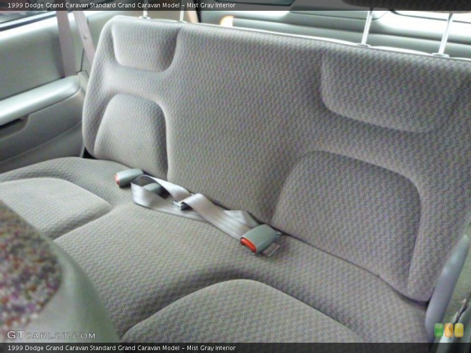 Mist Gray Interior Rear Seat for the 1999 Dodge Grand Caravan  #82009242
