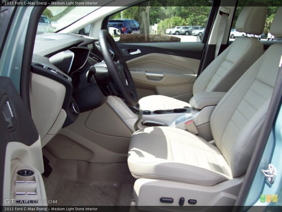 Medium Light Stone Interior Photo for the 2013 Ford C-Max Energi #82009643