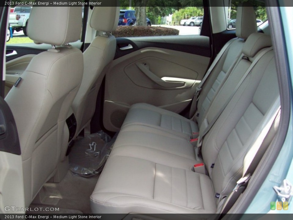 Medium Light Stone Interior Rear Seat for the 2013 Ford C-Max Energi #82009667