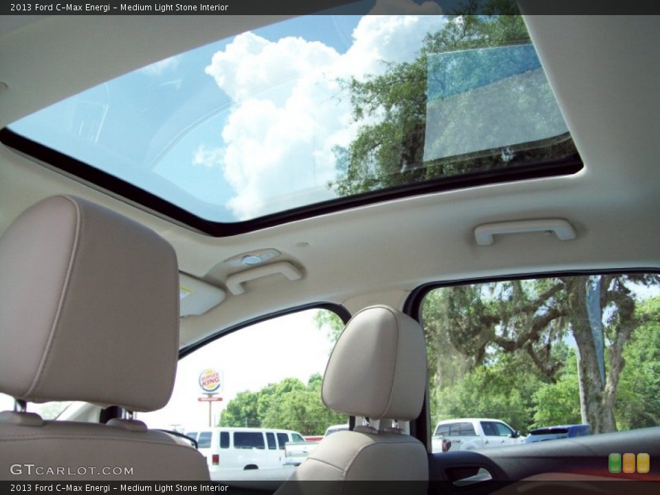 Medium Light Stone Interior Sunroof for the 2013 Ford C-Max Energi #82009691