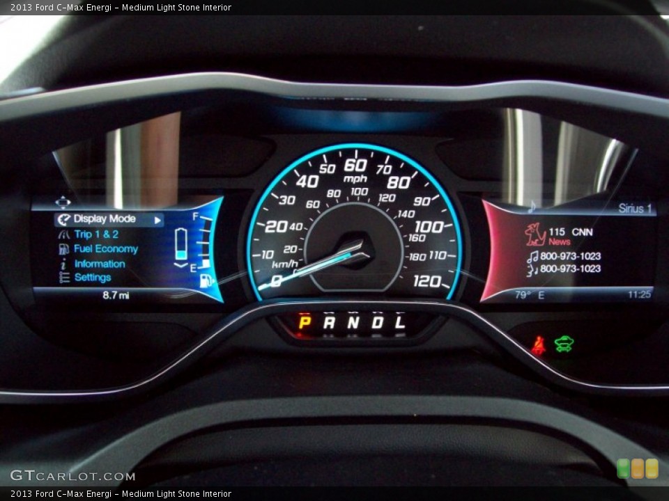 Medium Light Stone Interior Gauges for the 2013 Ford C-Max Energi #82009745