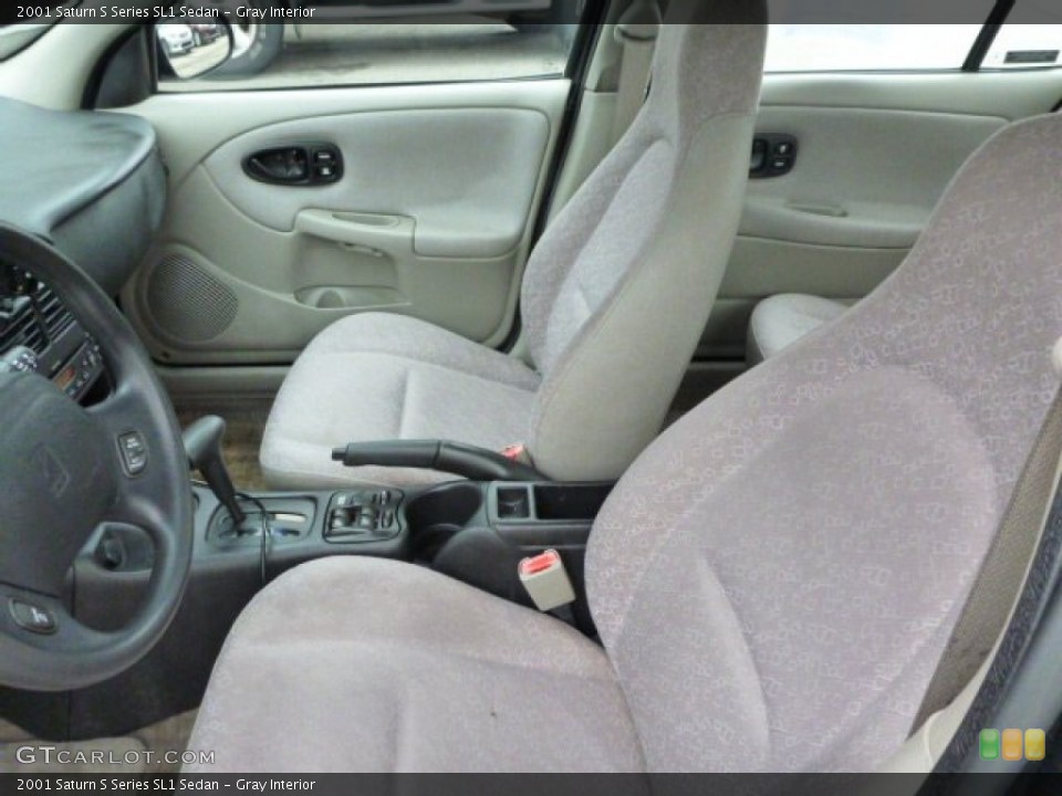 Gray Interior Front Seat for the 2001 Saturn S Series SL1 Sedan #82010531