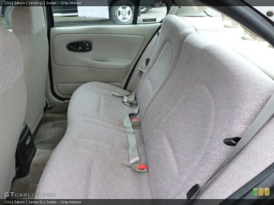 Gray Interior Rear Seat for the 2001 Saturn S Series SL1 Sedan #82010544