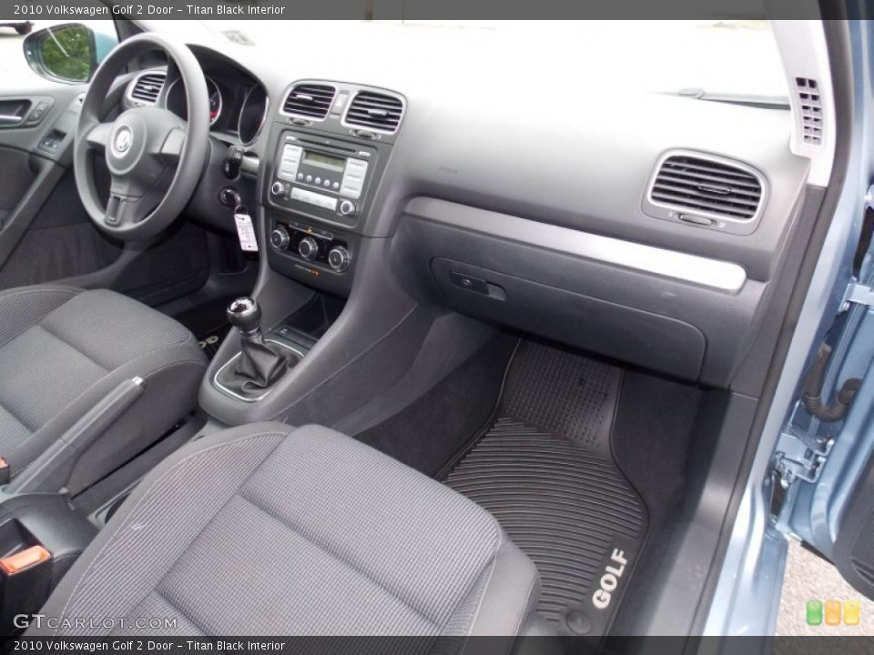 Titan Black Interior Transmission for the 2010 Volkswagen Golf 2 Door #82010790