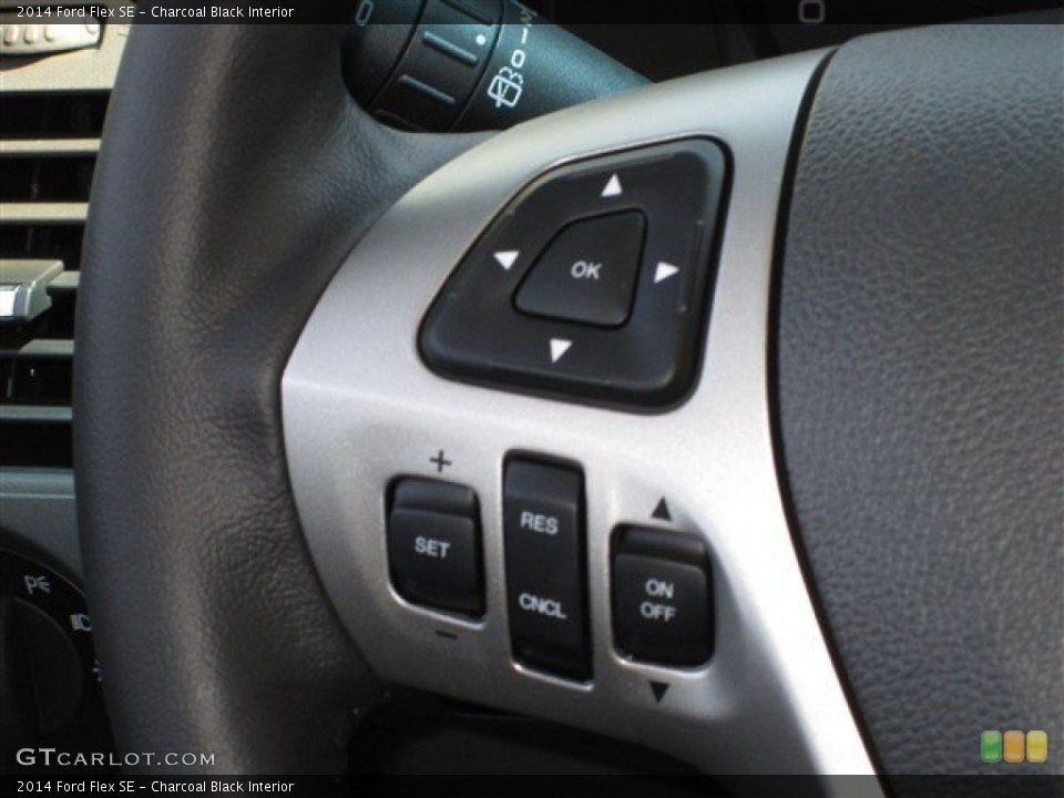 Charcoal Black Interior Controls for the 2014 Ford Flex SE #82011268