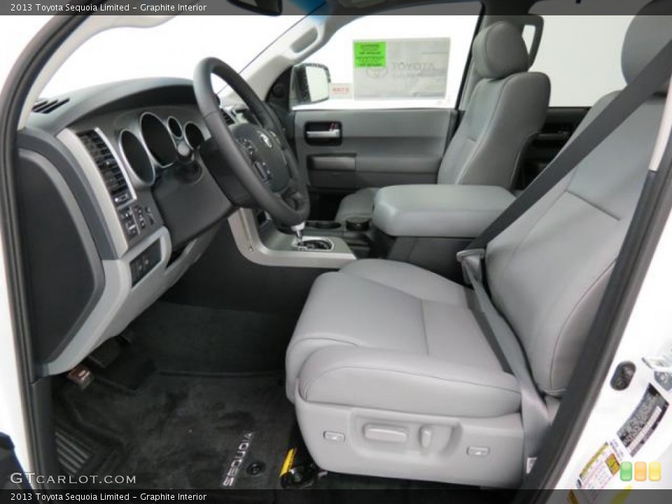 Graphite Interior Photo for the 2013 Toyota Sequoia Limited #82012793
