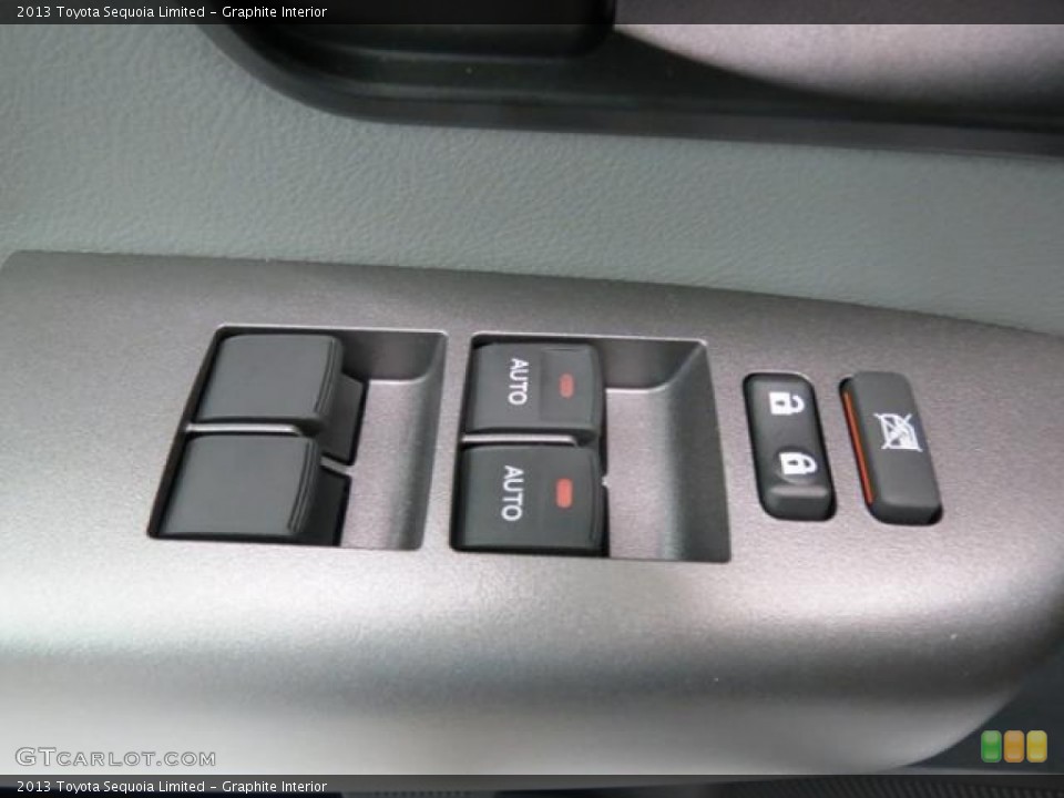 Graphite Interior Controls for the 2013 Toyota Sequoia Limited #82012826