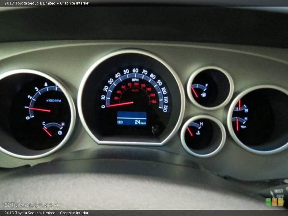 Graphite Interior Gauges for the 2013 Toyota Sequoia Limited #82012909