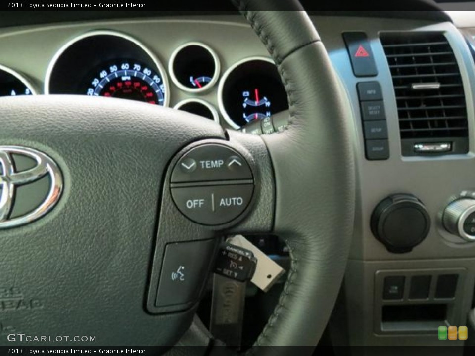 Graphite Interior Controls for the 2013 Toyota Sequoia Limited #82013000