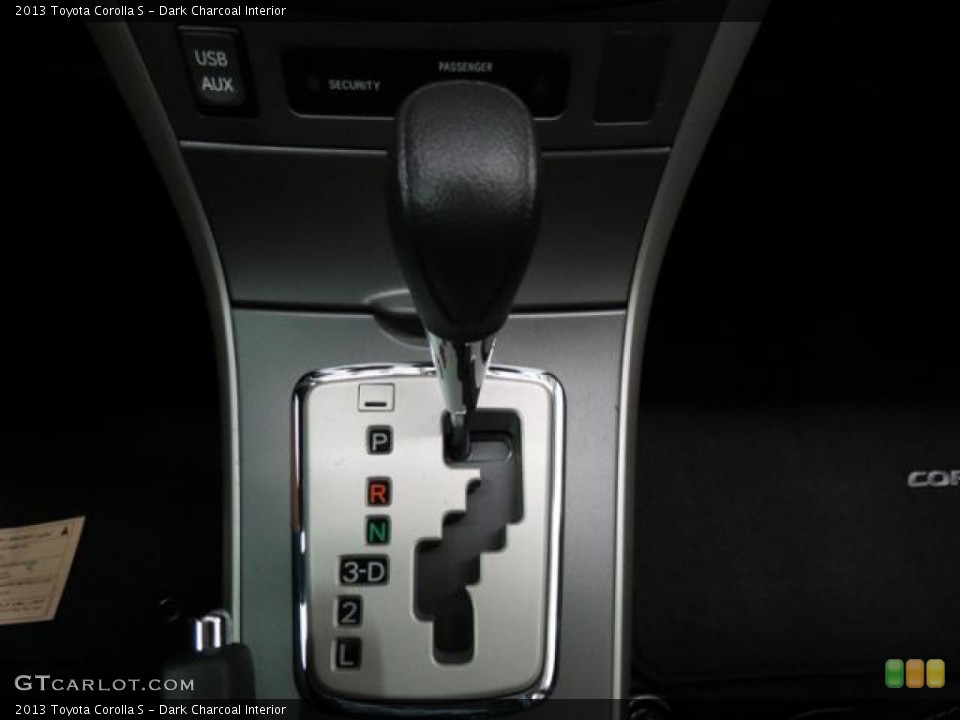 Dark Charcoal Interior Transmission for the 2013 Toyota Corolla S #82013447