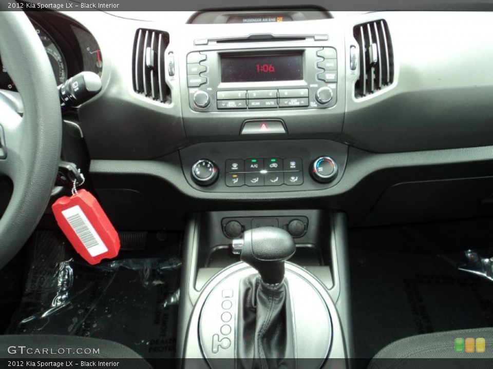 Black Interior Dashboard for the 2012 Kia Sportage LX #82014893