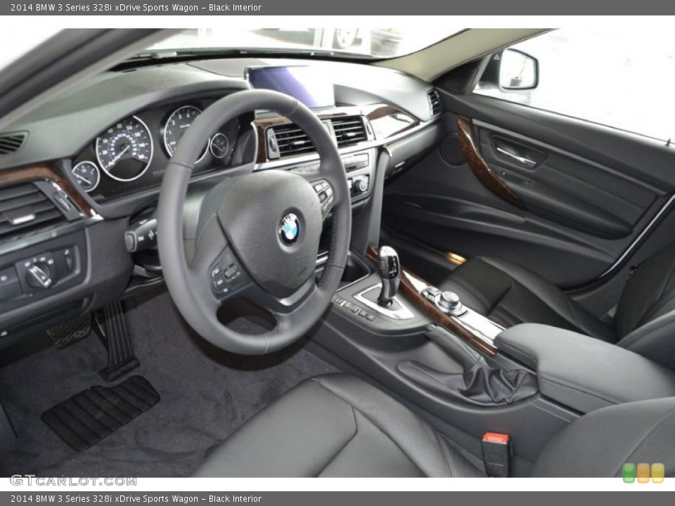 Black Interior Photo for the 2014 BMW 3 Series 328i xDrive Sports Wagon #82018753