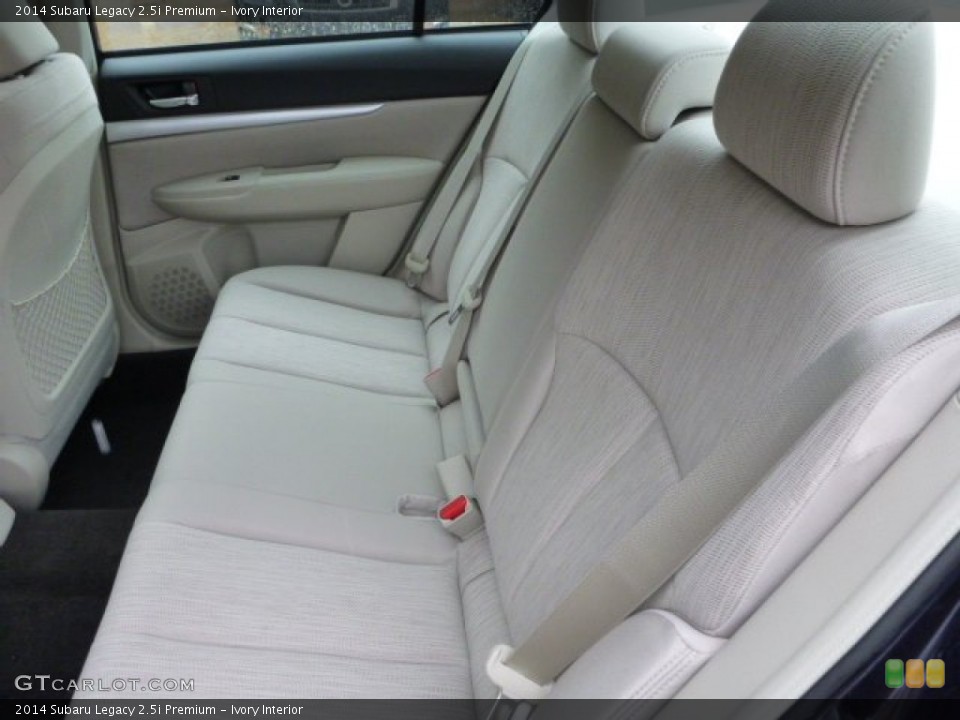 Ivory Interior Rear Seat for the 2014 Subaru Legacy 2.5i Premium #82019741