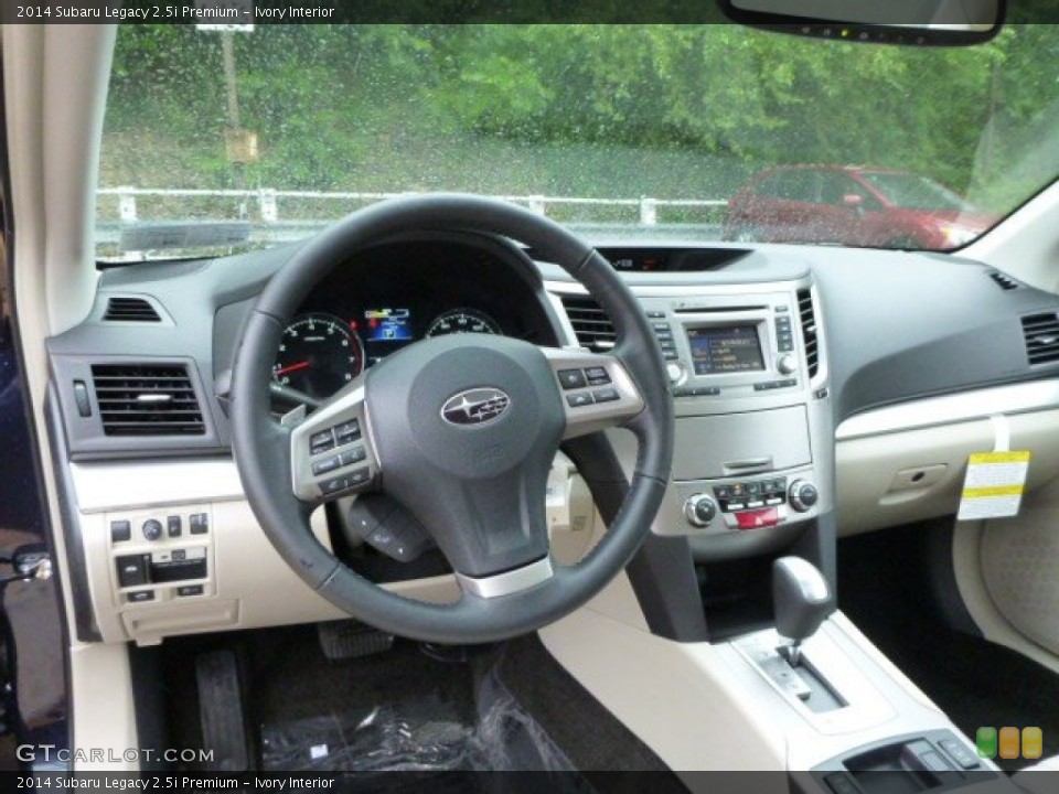 Ivory Interior Dashboard for the 2014 Subaru Legacy 2.5i Premium #82019764