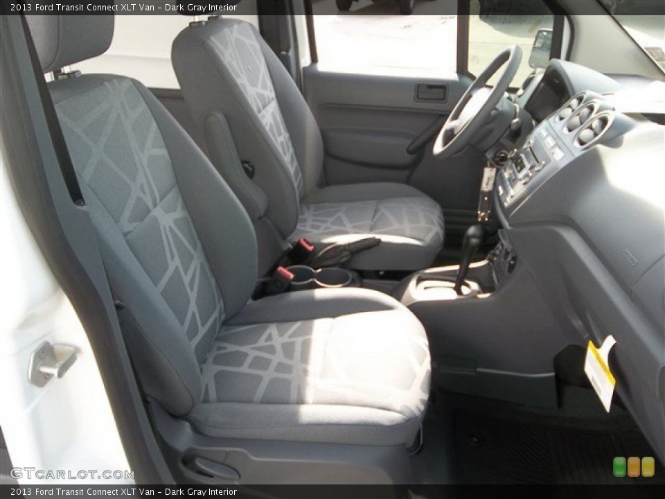 Dark Gray Interior Front Seat for the 2013 Ford Transit Connect XLT Van #82021736