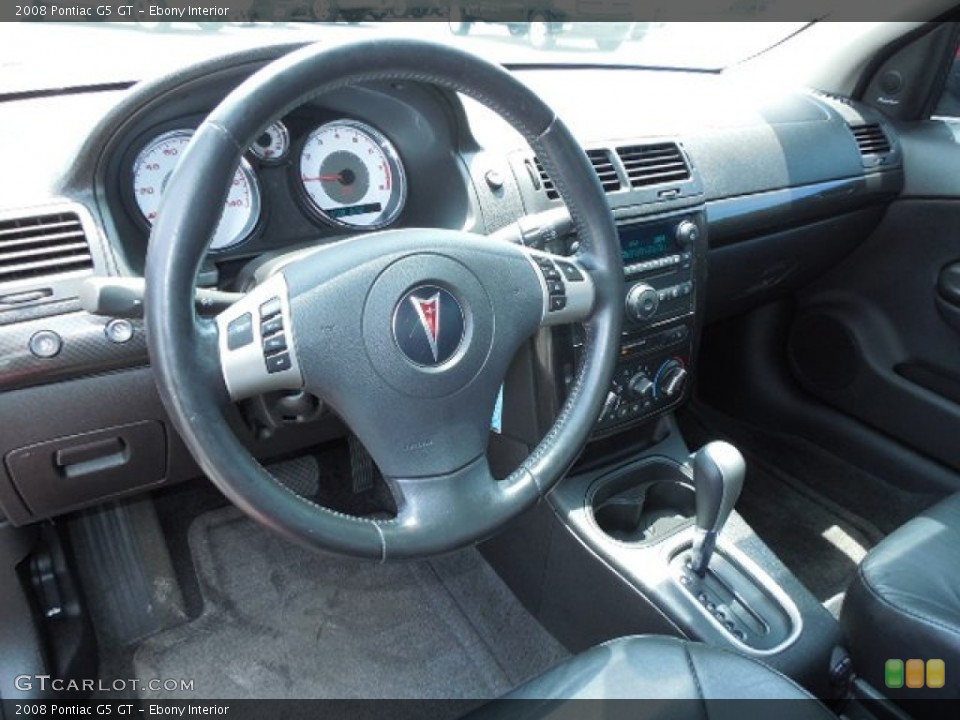 Ebony Interior Dashboard for the 2008 Pontiac G5 GT #82023293