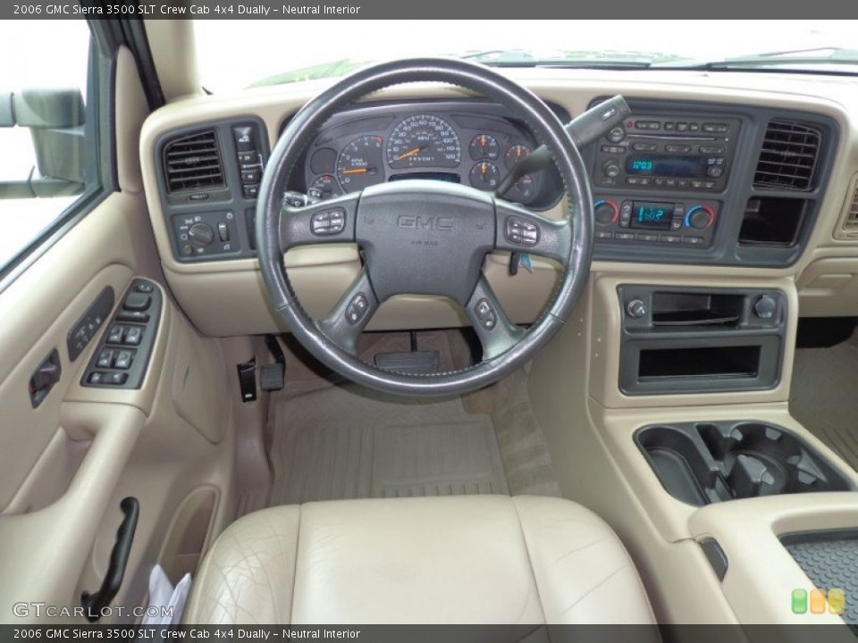 Neutral Interior Dashboard for the 2006 GMC Sierra 3500 SLT Crew Cab 4x4 Dually #82026347