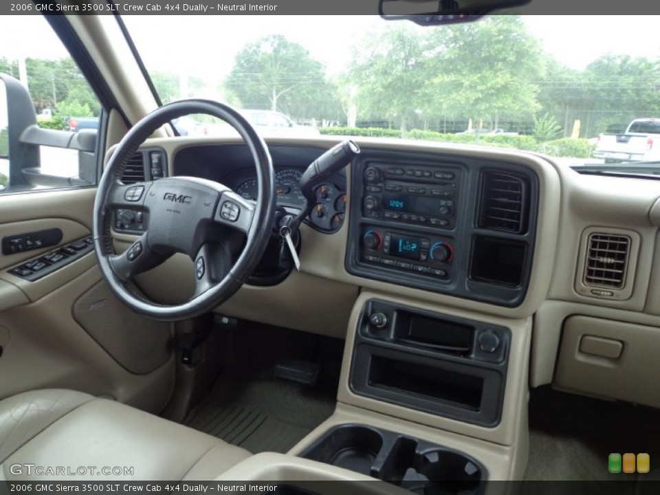 Neutral Interior Dashboard for the 2006 GMC Sierra 3500 SLT Crew Cab 4x4 Dually #82026440