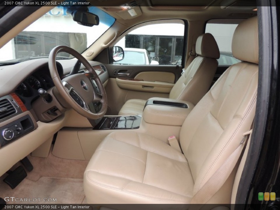 Light Tan Interior Front Seat for the 2007 GMC Yukon XL 2500 SLE #82029581