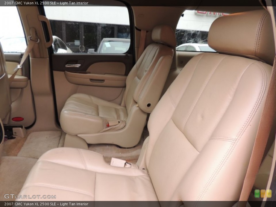 Light Tan Interior Rear Seat for the 2007 GMC Yukon XL 2500 SLE #82029625