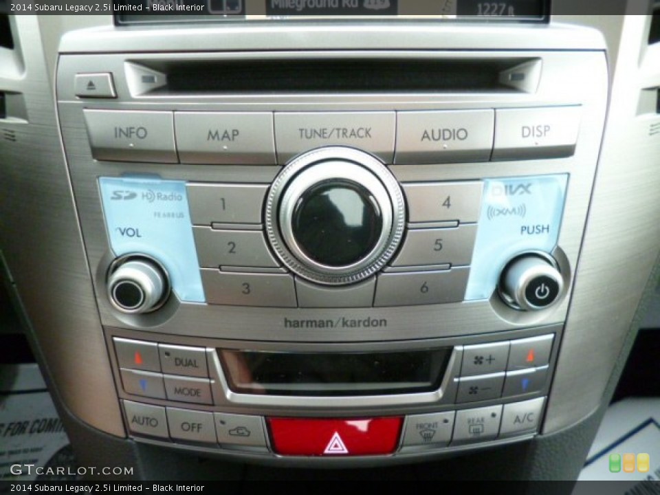 Black Interior Controls for the 2014 Subaru Legacy 2.5i Limited #82031483
